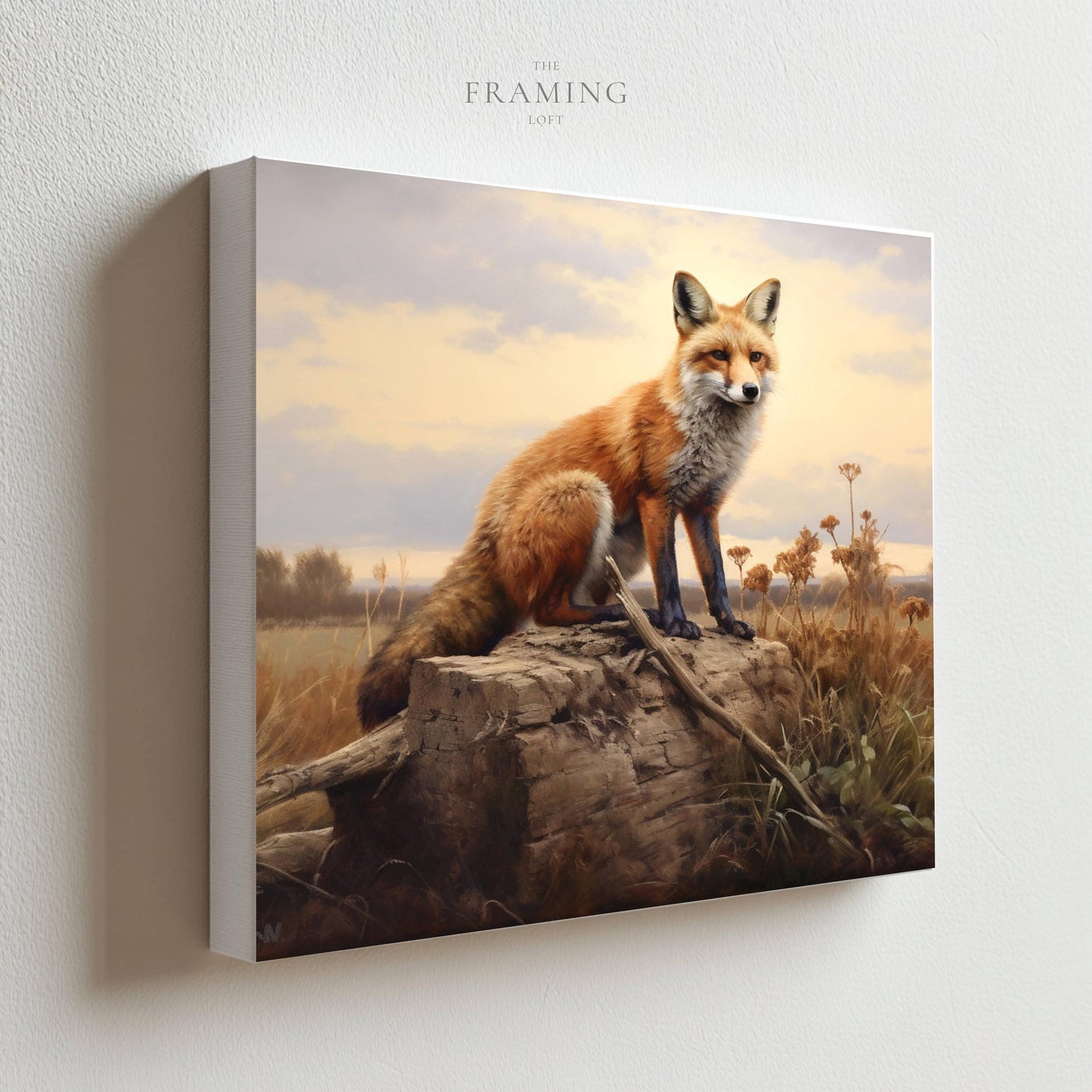 “Watcher of the Wild” – Canvas Wall Art