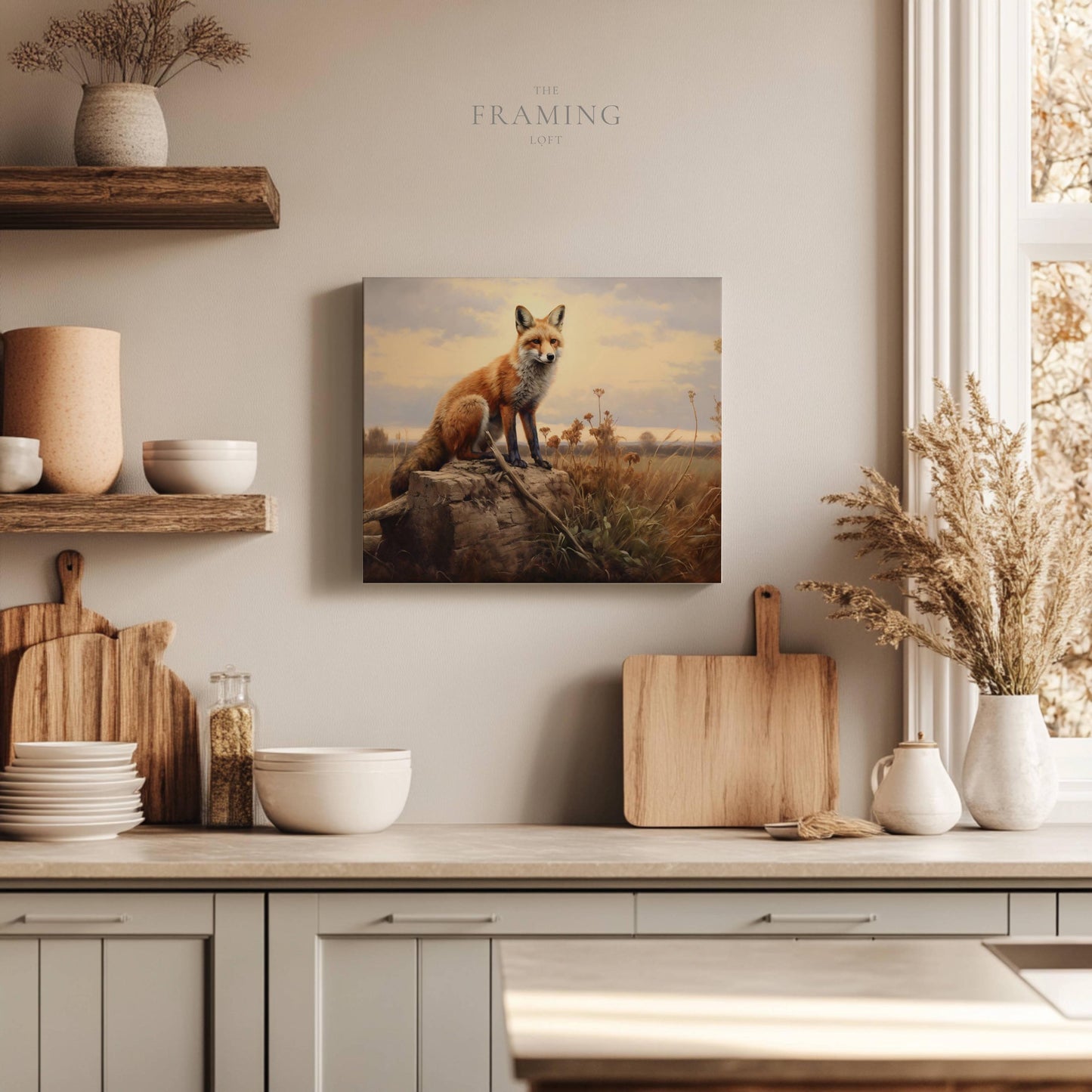 “Watcher of the Wild” – Canvas Wall Art