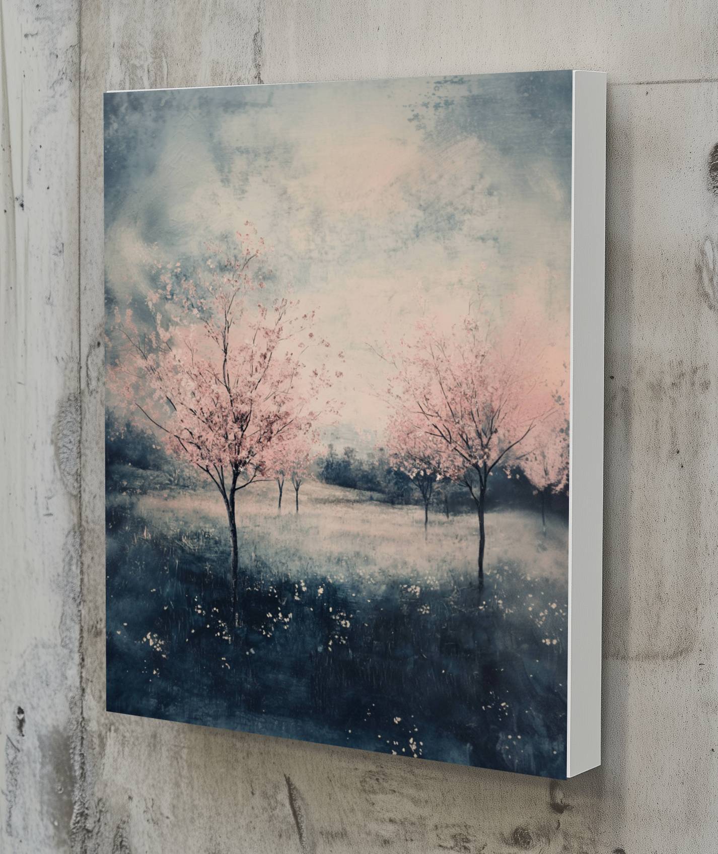 Whispers of Spring - Satin Canvas Print
