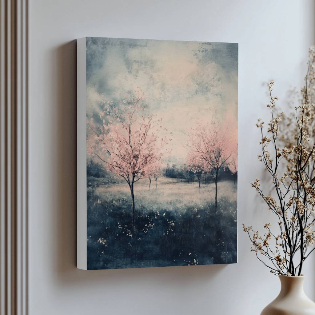 Whispers of Spring - Satin Canvas Print