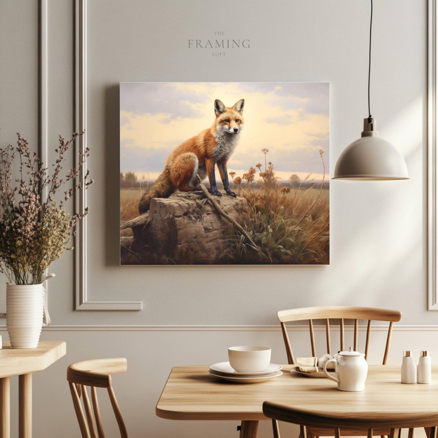 “Watcher of the Wild” – Canvas Wall Art