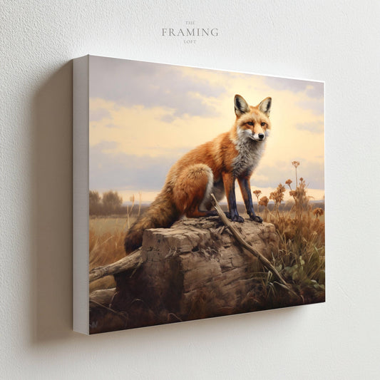“Watcher of the Wild” – Canvas Wall Art