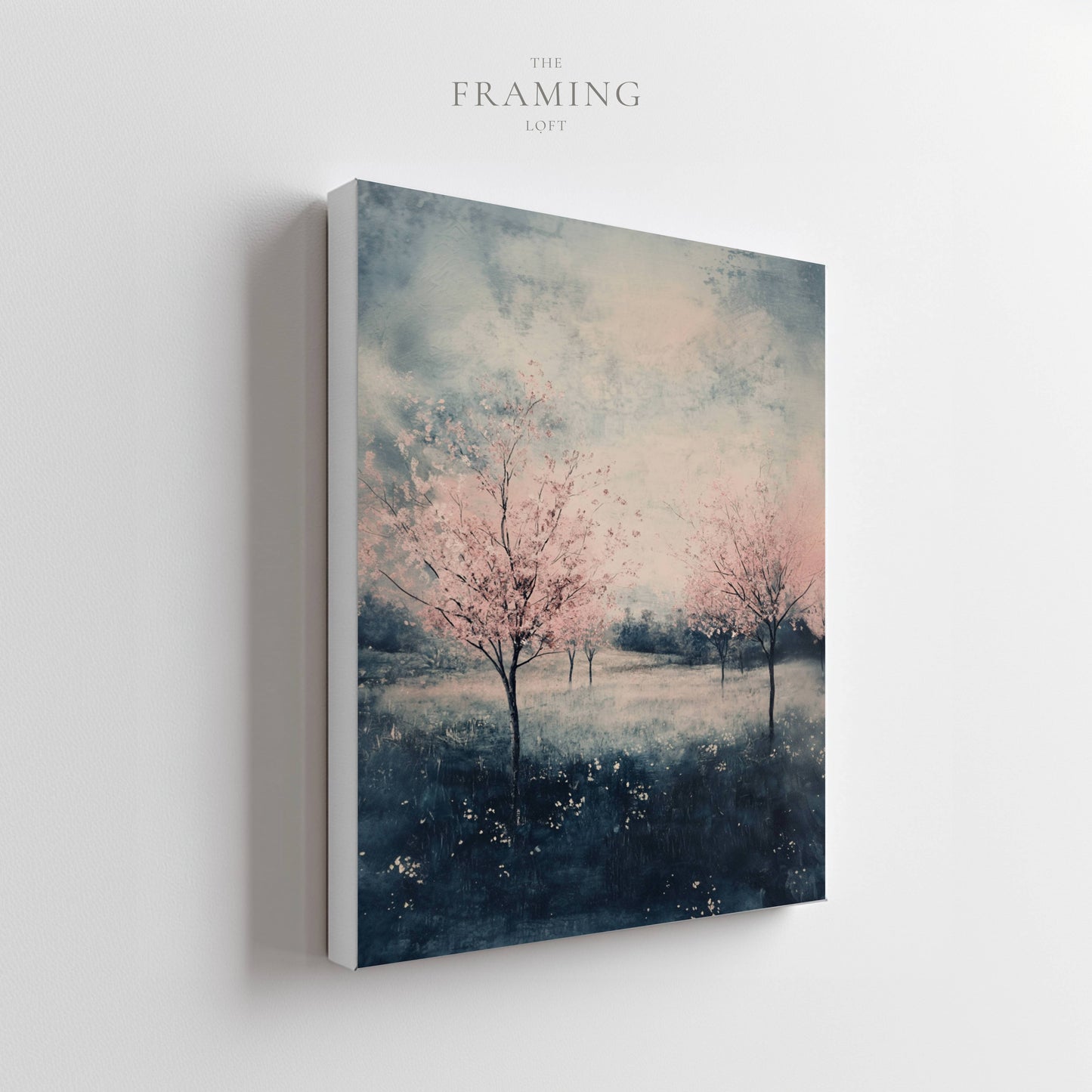 Whispers of Spring - Satin Canvas Print
